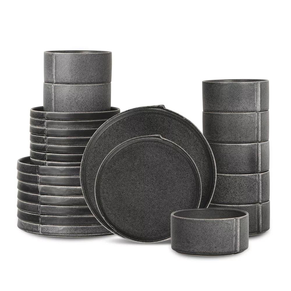 24pc Bao Stoneware Dinnerware Set - Image 10