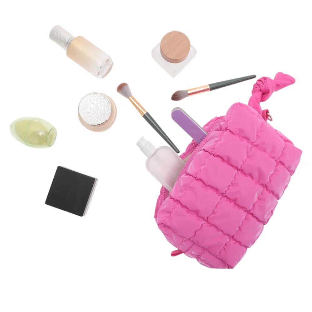 Quilted Makeup Bag 1 Pc - Image 17