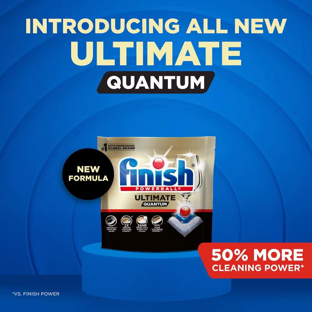 Finish Ultimate Quantum Dishwasher Detergent Pods - Image 2