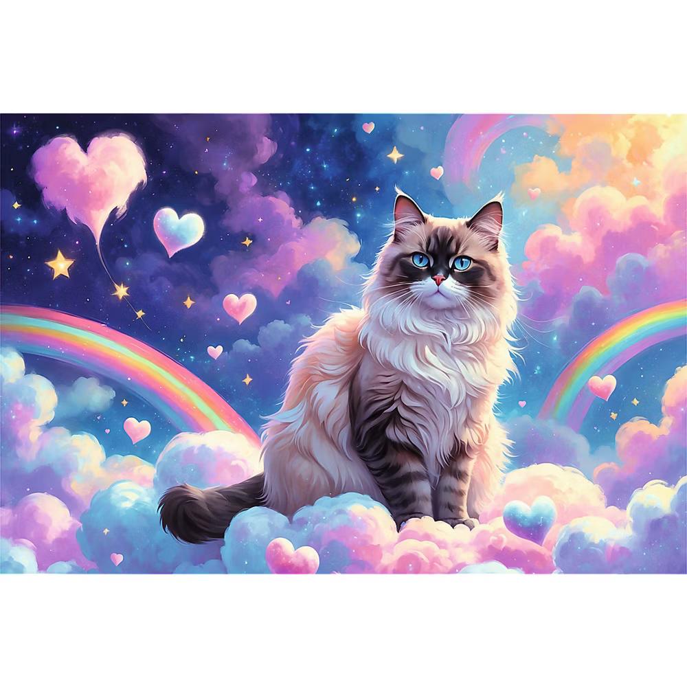 Kids House Cat 160 Piece Puzzle