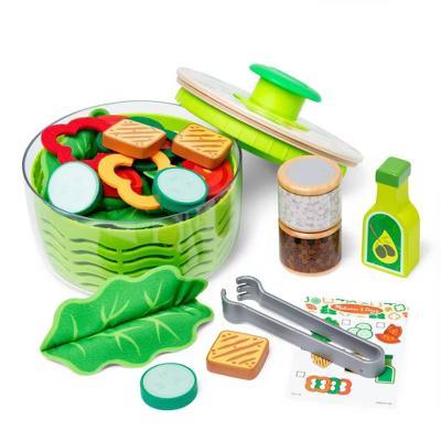 Salad Spinner Play Set, Pretend Play Food - Image 9