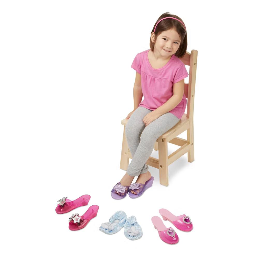 Role Play Collection - Step In Style! Dress-Up Shoes Set (4 Pairs): Christmas Birthday Kids Footwear - Image 9