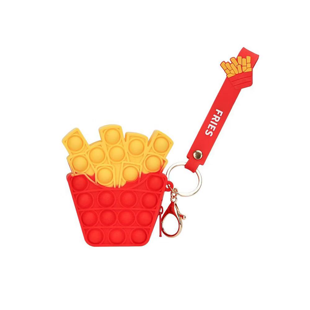 Link Bubble Popper Keychain Zipper Pouch Fidget Toy Pop Sensory Toy - Great Stocking Stuffer for Kids of All Ages - Image 7