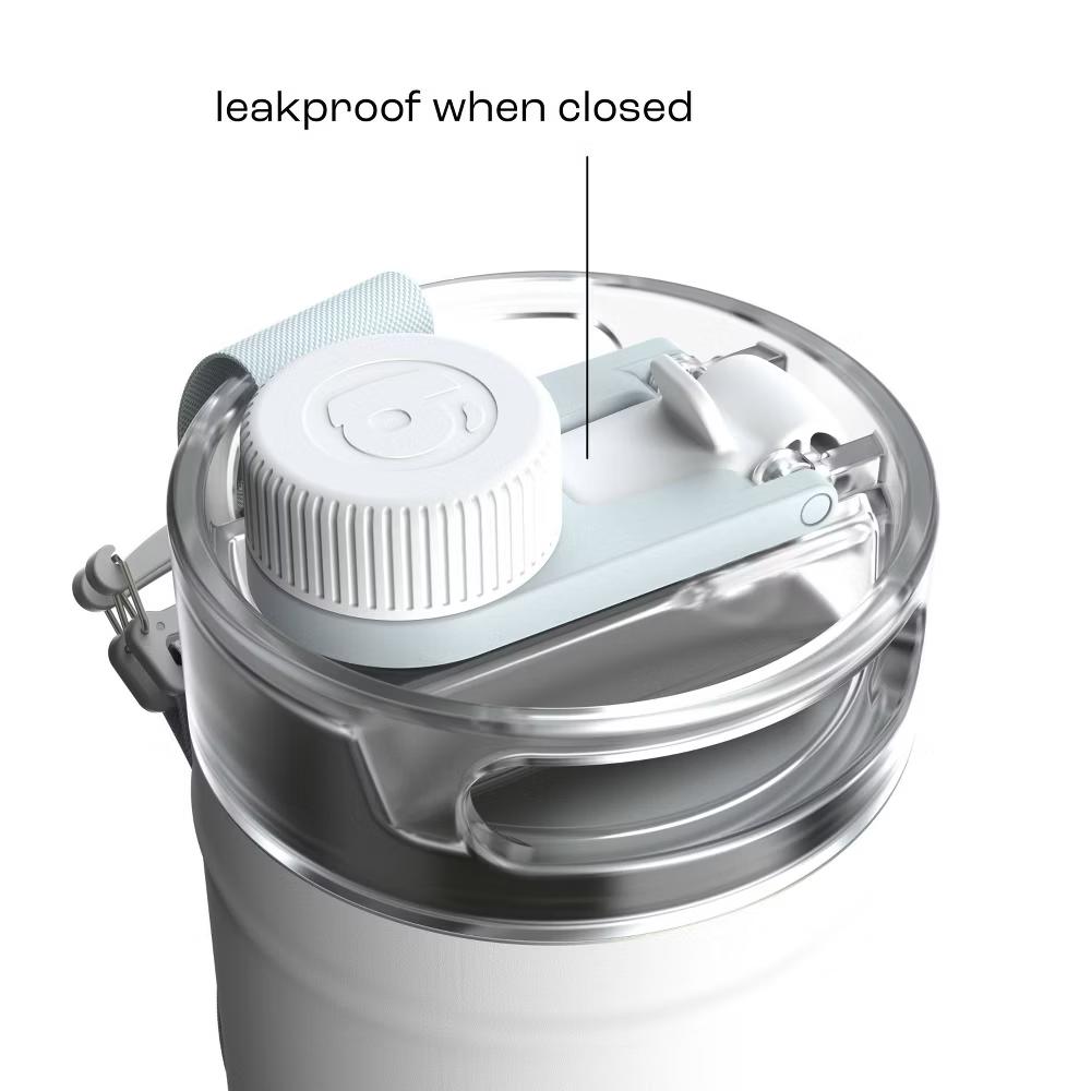 Bubba 64 fl oz Stainless Steel Jug with Multi Function Keg Lid + Top Handle Water Bottle - Image 10