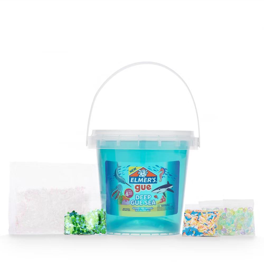 Elmer's Gue 1.5lb Deep Gue Sea Premade Slime Kit with Mix-Ins: Science Focus, Includes Storage Container & Instructions - Image 7