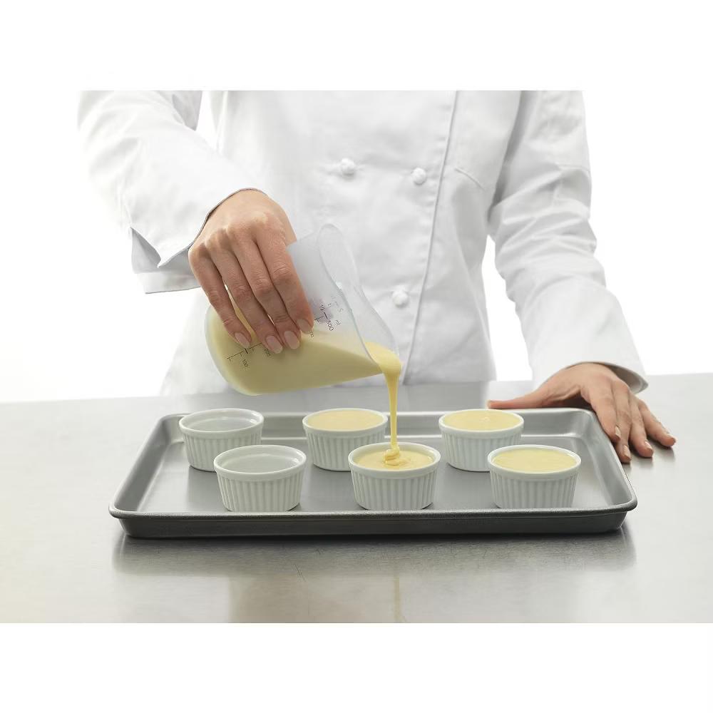 iSi Basics Silicone Flexible Clear Measuring Cup, Set of 3, 1-Cup, 2-Cup, 4-Cup, Clear - Image 3