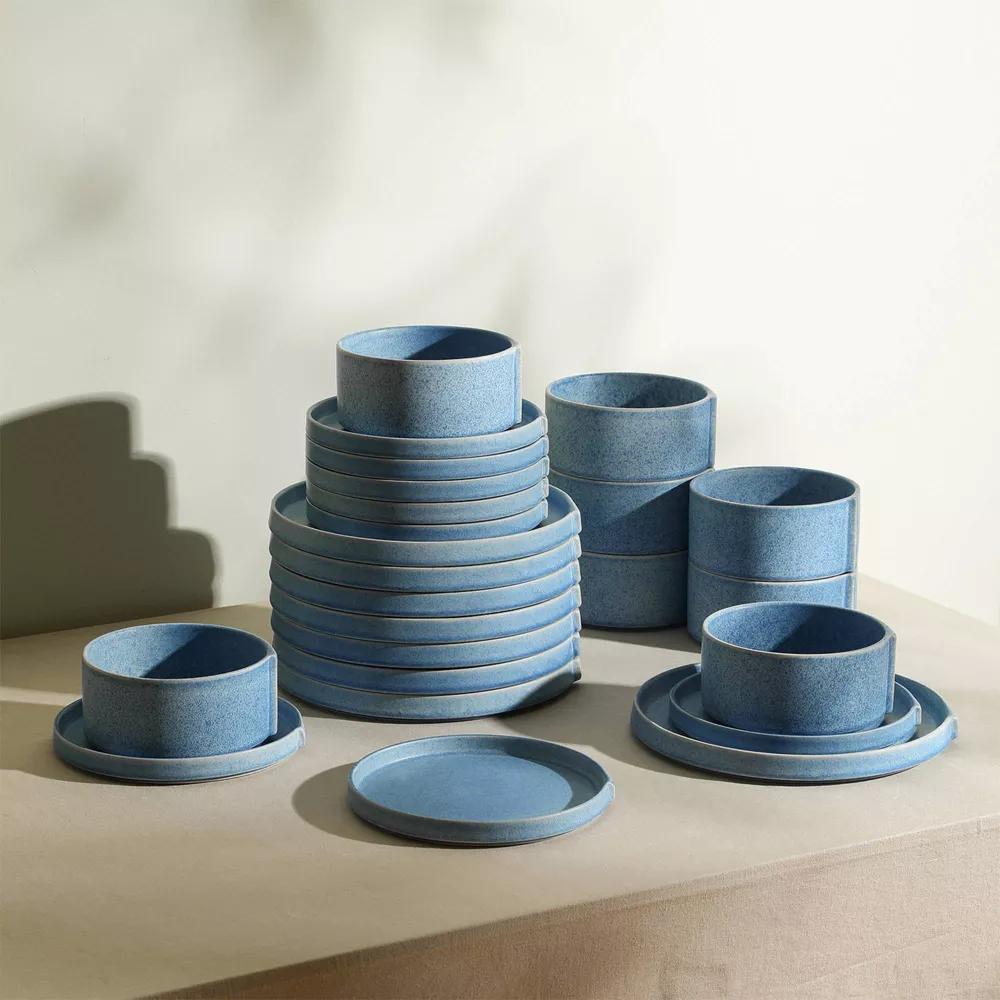 24pc Bao Stoneware Dinnerware Set - Image 17