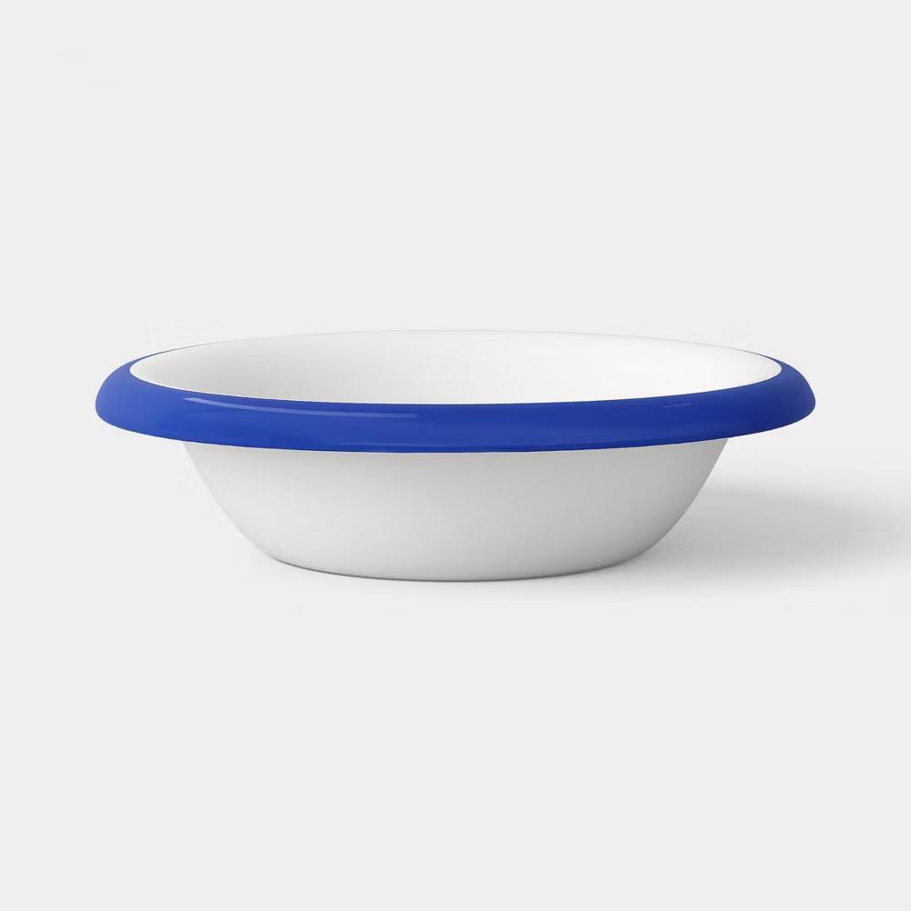 800ml Stoneware Round Rim Pasta Bowl - Image 5