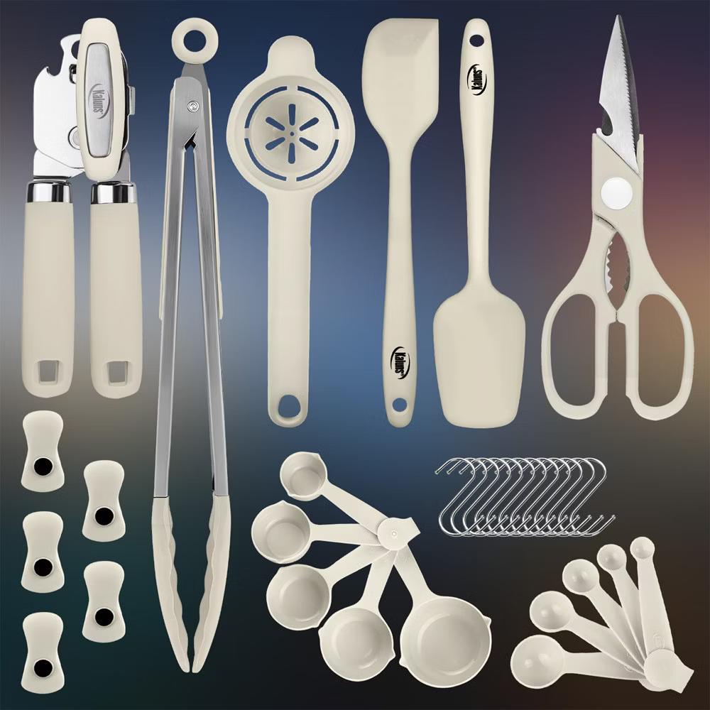 Kitchen Utensils Set, 50 Piece Silicone And Stainless Steel Cooking Utensils, Heat Resistant Kitchen Tools - Image 20
