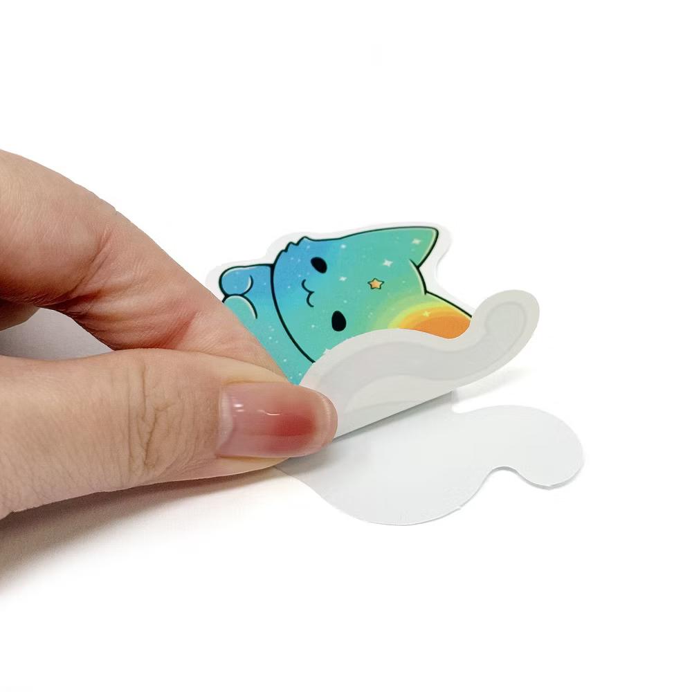 Waterproof Vinyl Stickers, 110pcs, Starry Cats - Image 2
