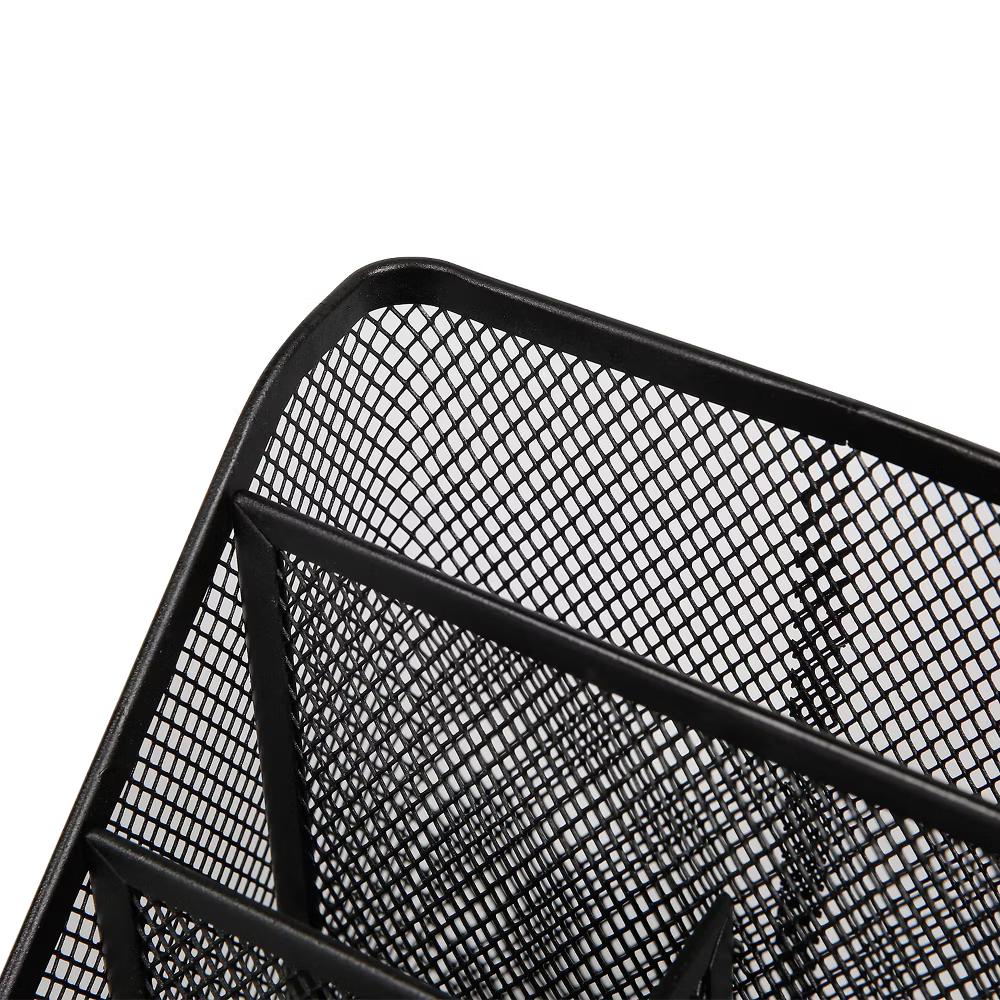 Mesh Medium Desktop Organizer Black - Image 2