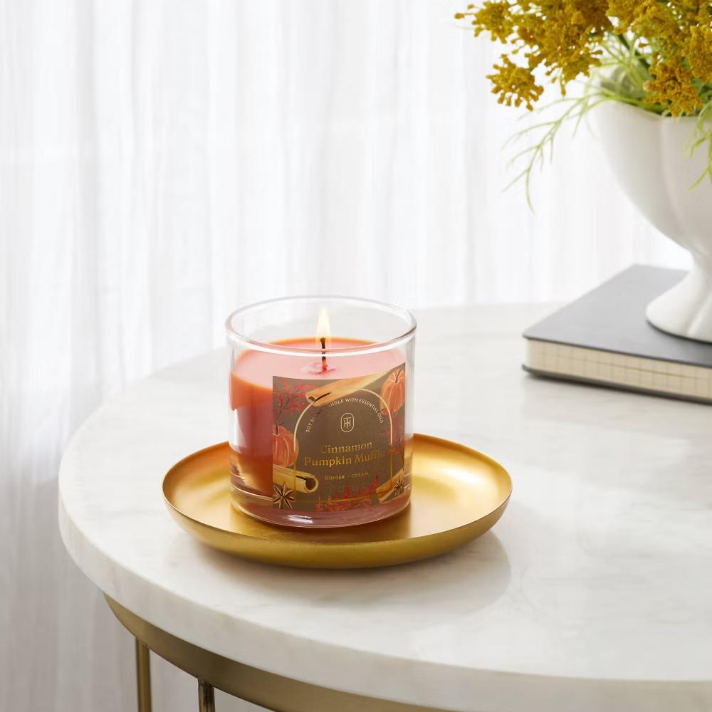 2 Wick Glass Jar Candle with Lid 15.1oz - Image 51