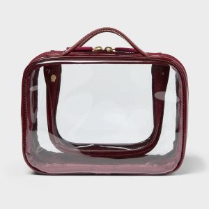 Double Sided Clear Makeup Bag