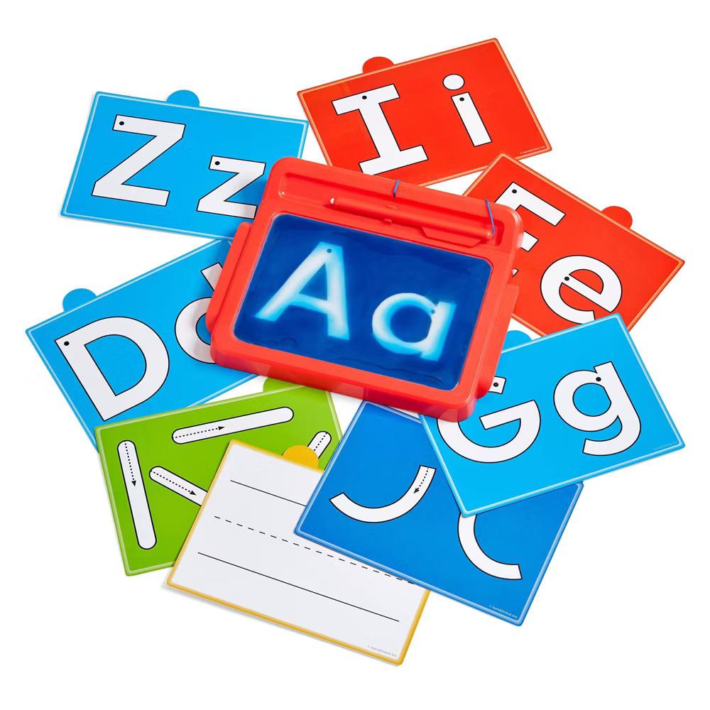 Hand2Mind Letter Tracing Sensory Pad: Preschool & Kindergarten Educational Reading Kit
