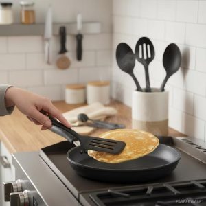 Farberware Classic 17-Piece Kitchen Tool & Gadget Set, Nonstick Utensils for Cooking, Baking & Food Prep with Measuring Cups & Spoons, Dishwasher Safe