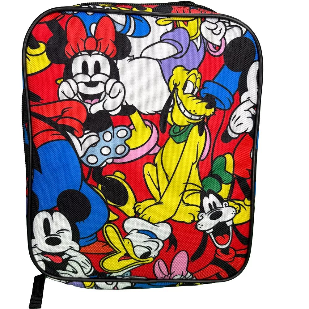 Mickey and Friends all over print Kids Insulated Lunch Bag with Handle - Image 4