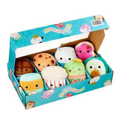 Kellytoy 5 Inch Mini Plush 8 Pack | Food