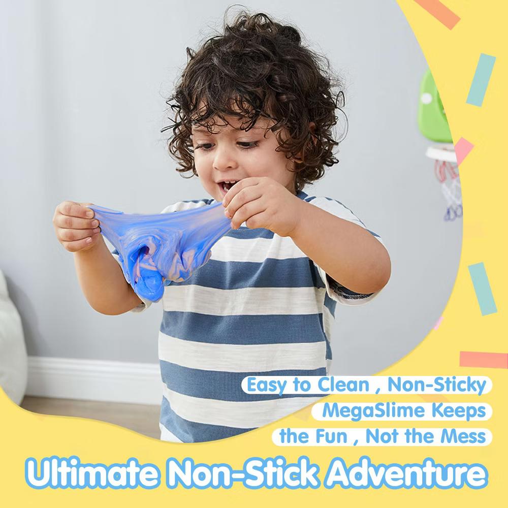 Slime 3 Pack Butter Party Favors Non-Sticky Pre-Made Slime For Kids DIY Stress Relief Sludge Fidget Toy Birthday Gift Educational Putty Toys - Image 2