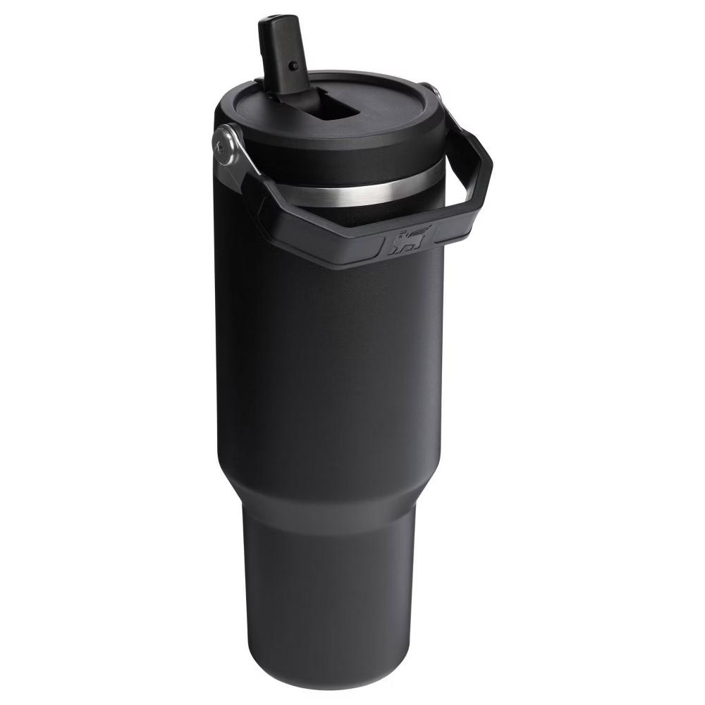 40 oz Stainless Steel Ice Flow Flip Straw Tumbler