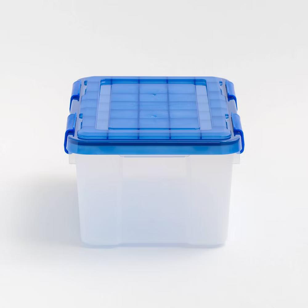 IRIS WeatherPro Plastic Storage Bin with Lid - Image 4