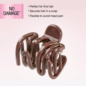 Mini Flexi Claw Clips - Fine Hair - 4pcs