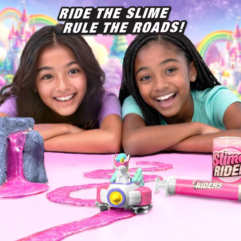 ArtSkills Slime Riders - Slime Toy Race Track Builder with Motorized Rechargeable Car Sparkles the Unicorn - Image 2