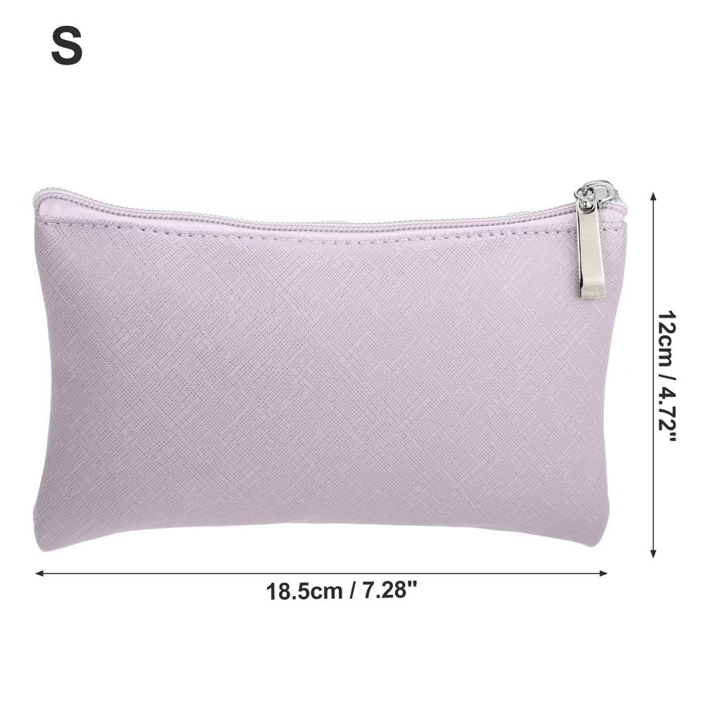 PU Leather Travel Portable Makeup Bag 1 Pc - Image 64