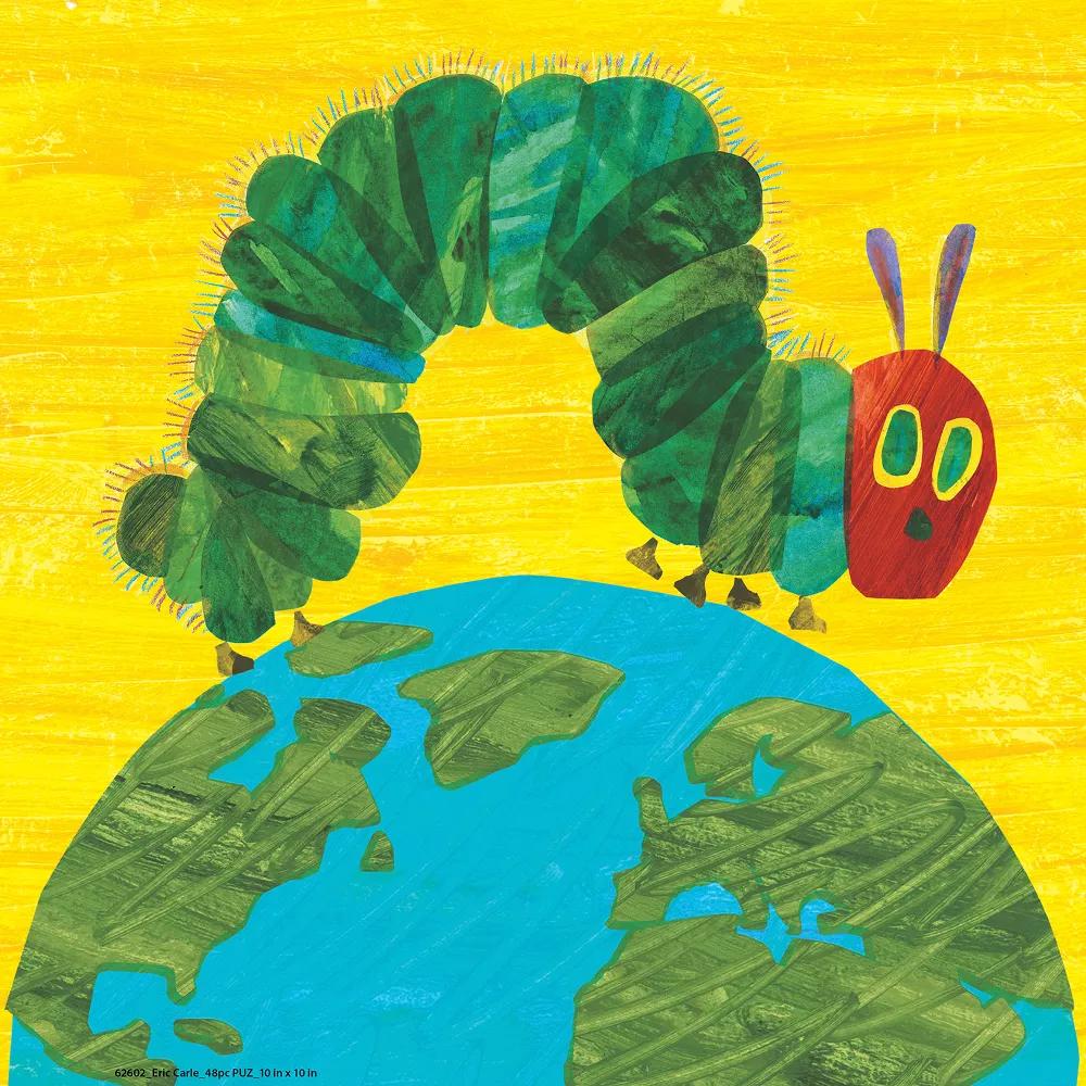 Value Jigsaw Puzzle - Eric Carle - The Very Hungry Caterpillar 48 Pieces - Image 4