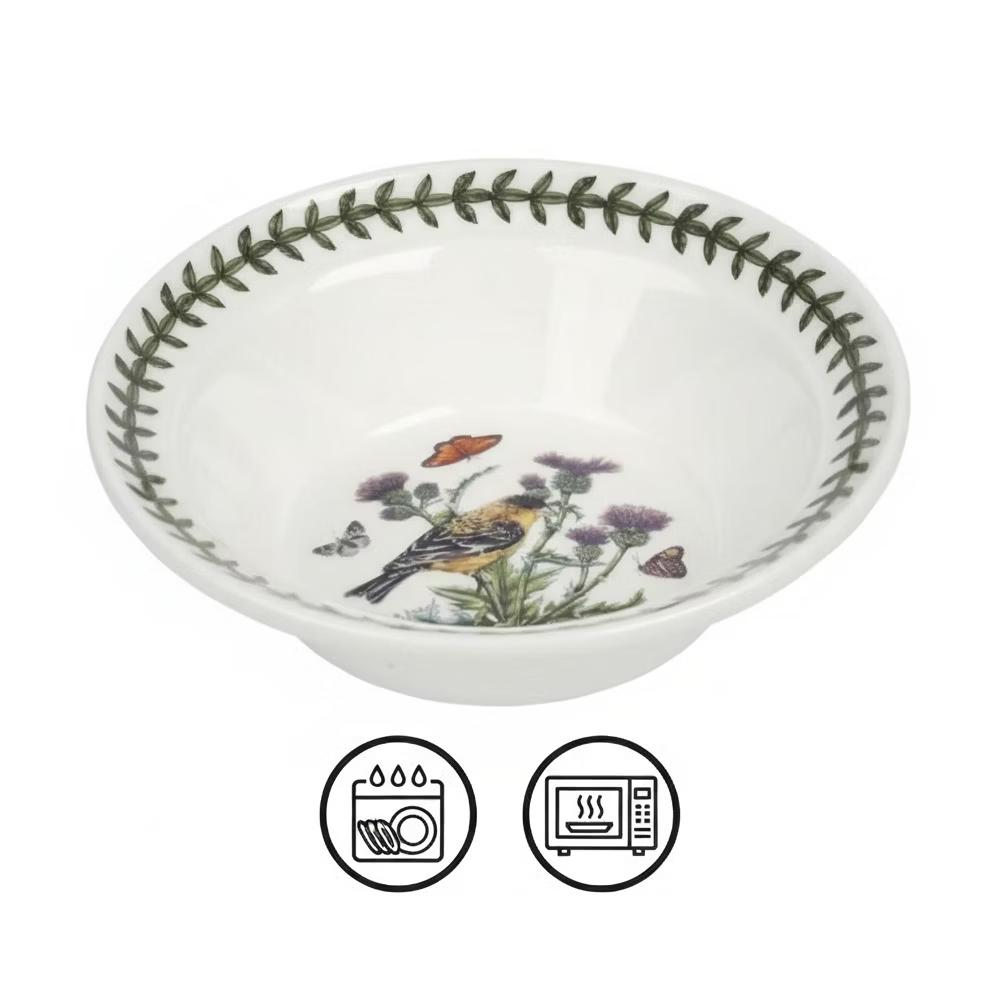 Portmeirion Botanic Garden Birds Oatmeal Bowl - Image 12