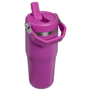 14 oz Stainless Steel Ice Flow Flip Straw Tumbler