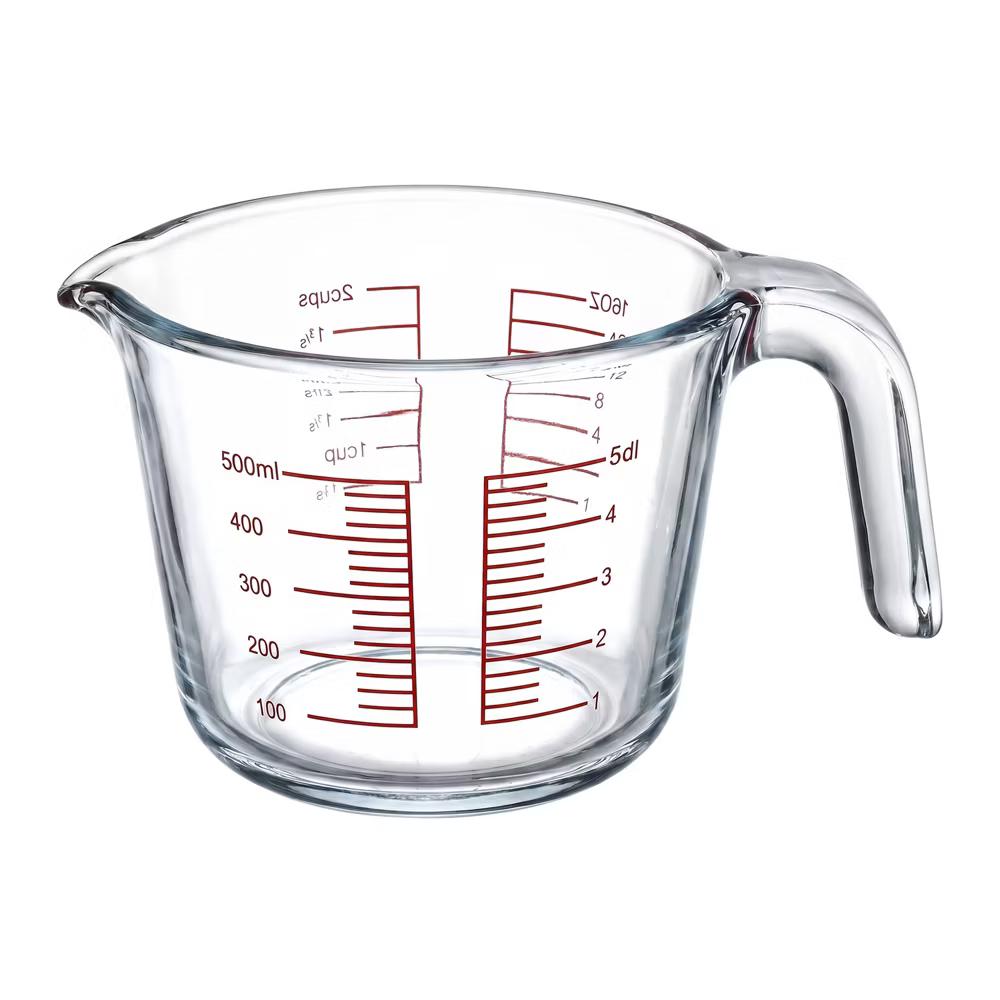 Measuring Cup, 1 Cup Glass Measuring Cup Liquid Measuring Cups, Measure Cups for Kitchen Baking - Image 17