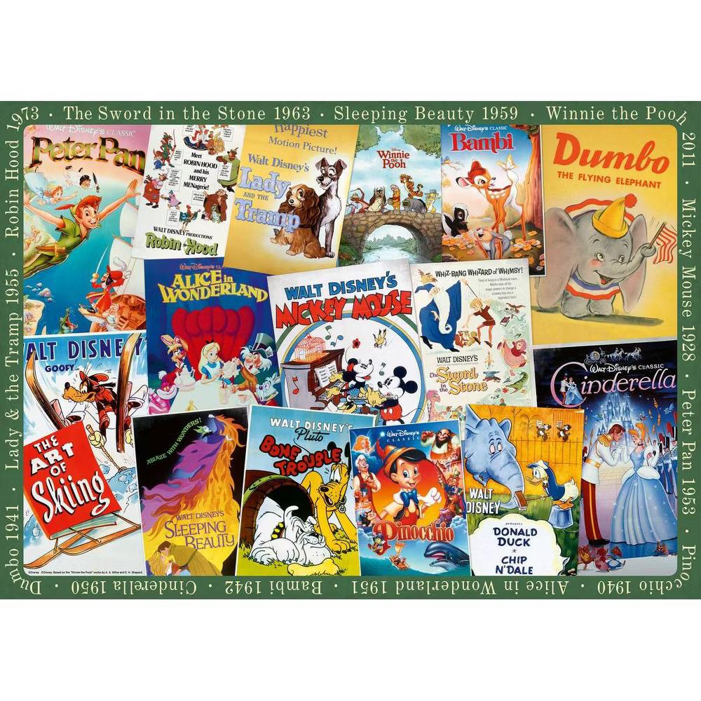 Vintage Movie Posters 1000pc Jigsaw Puzzle - Image 5