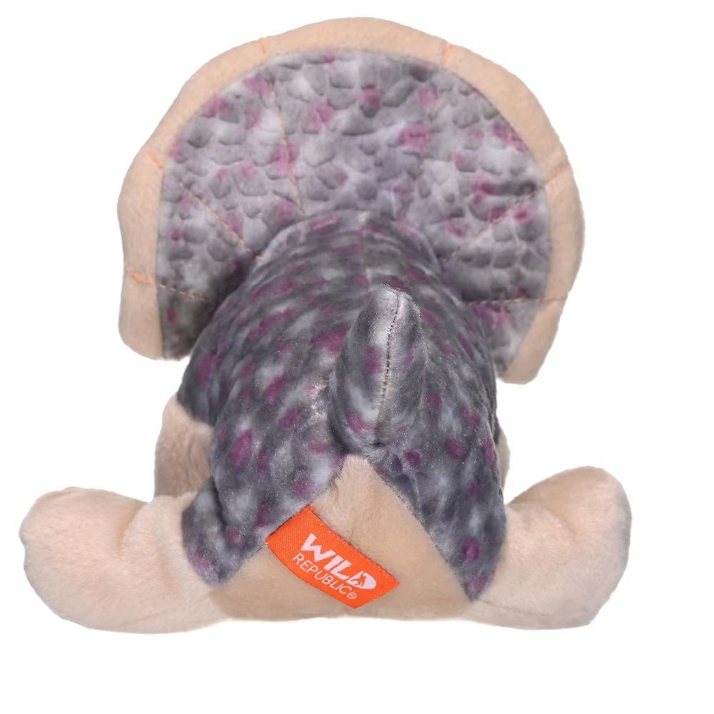 Triceratops, Cuddlekins Mini, Stuffed Animal, 8 Inches, Plush Toy, Gift for Kids, Fill is Spun Recycled Water Bottles - Image 5