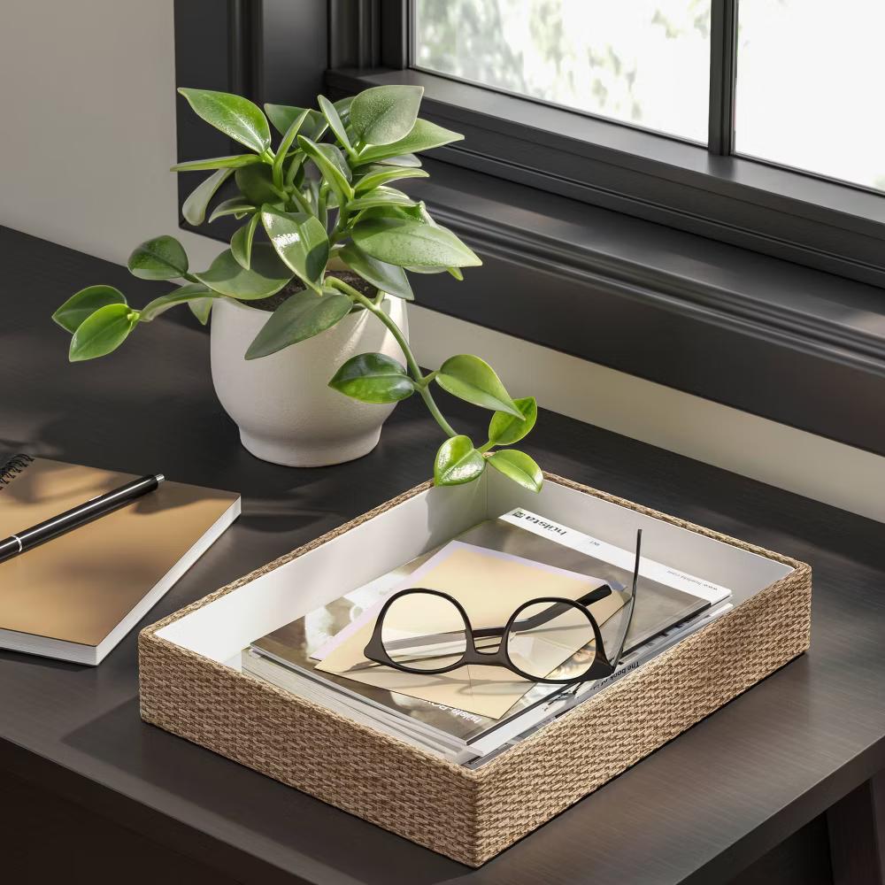 Paper Woven Letter Tray