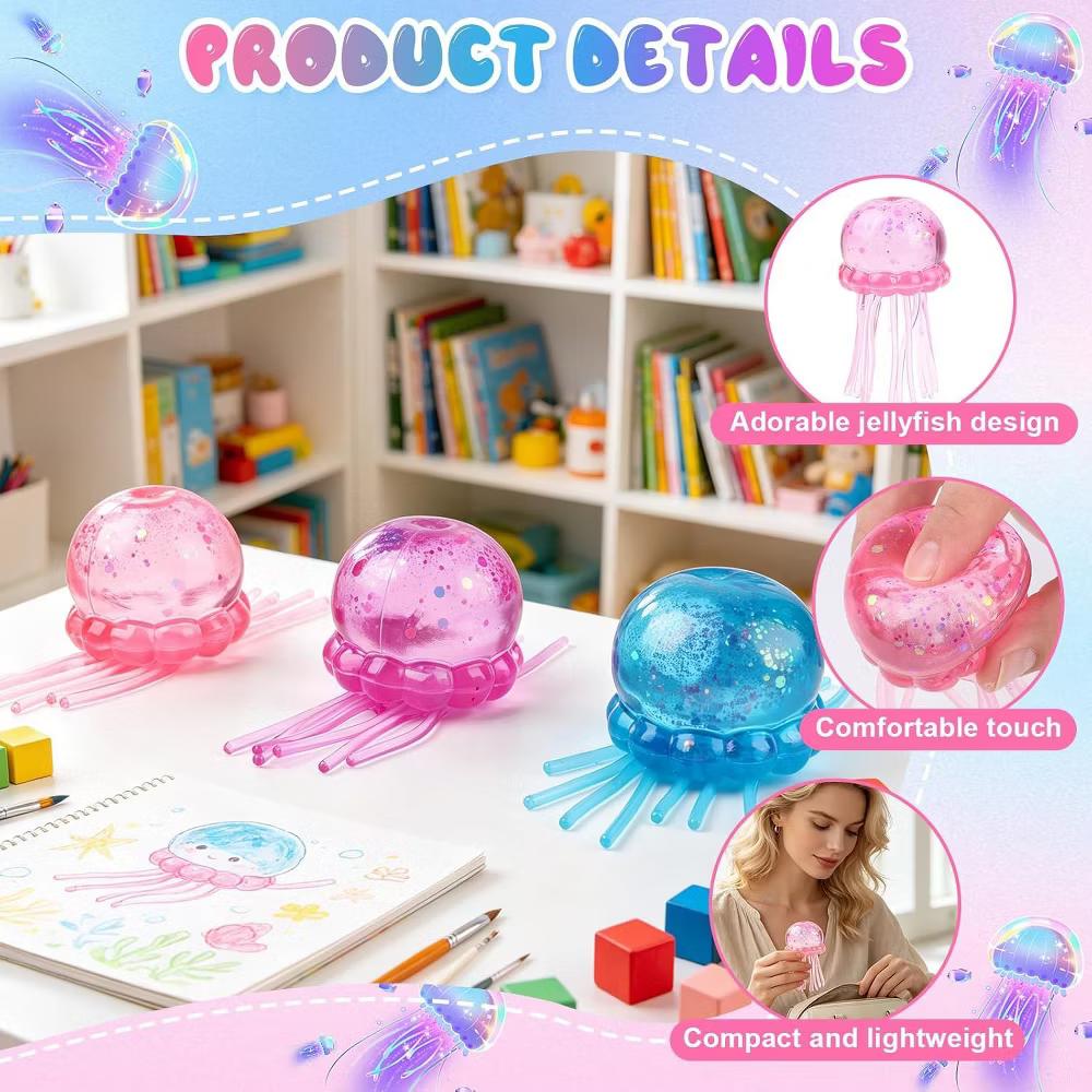Link Sensory Squishy Jellyfish - Image 3