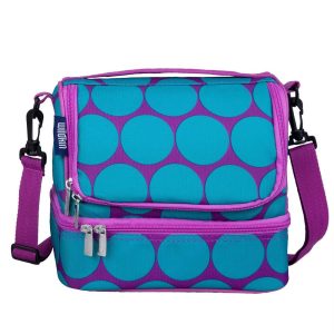 Wildkin Two Compartment Insulated Lunch Bag for Kids – School & Travel Ready