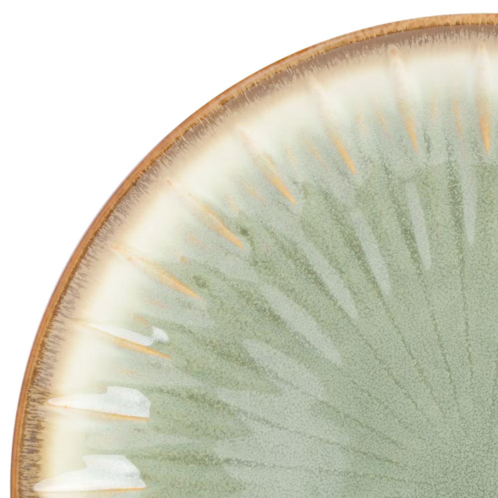 Mayfair Bay 16-Piece Embossed Double Bowl Reactive Dinnerware Set - Image 5