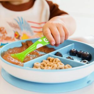 Stay Put Divided Suction Toddler Plates