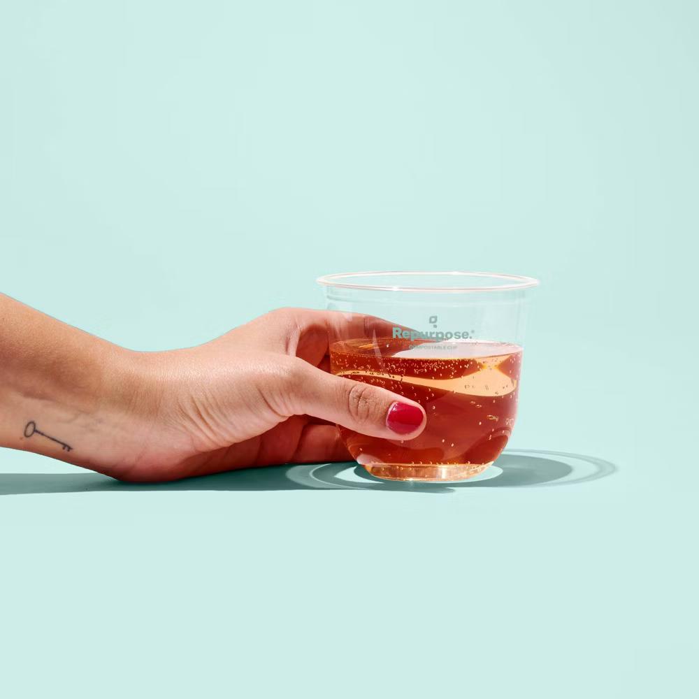 Repurpose Compostable Stemless Disposable Cups - 12oz/20ct - Image 2