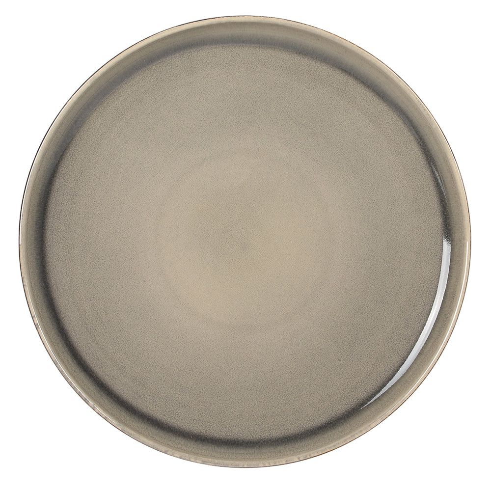 Sunveil 16 Piece (Service for 4) Plates and Bowls Reactive Glaze Round Dishes Stoneware Ceramic Dinnerware Set