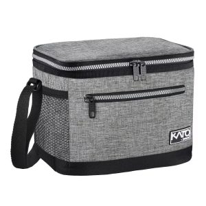Insulated Small Lunch Bag for Adult Kid, Leakproof Reusable Lunch Cooler Bag with Adjustable Shoulder Strap, Kids Portable Lunch Box