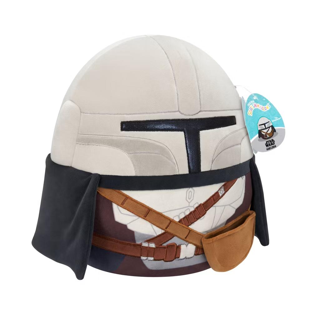 The Mandalorian 12" Mandalorian with 3.5" Grogu Medium Plush Toy - Image 30