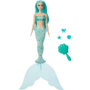 Color Reveal Mermaid Series Doll & Accessories with 6 Surprises