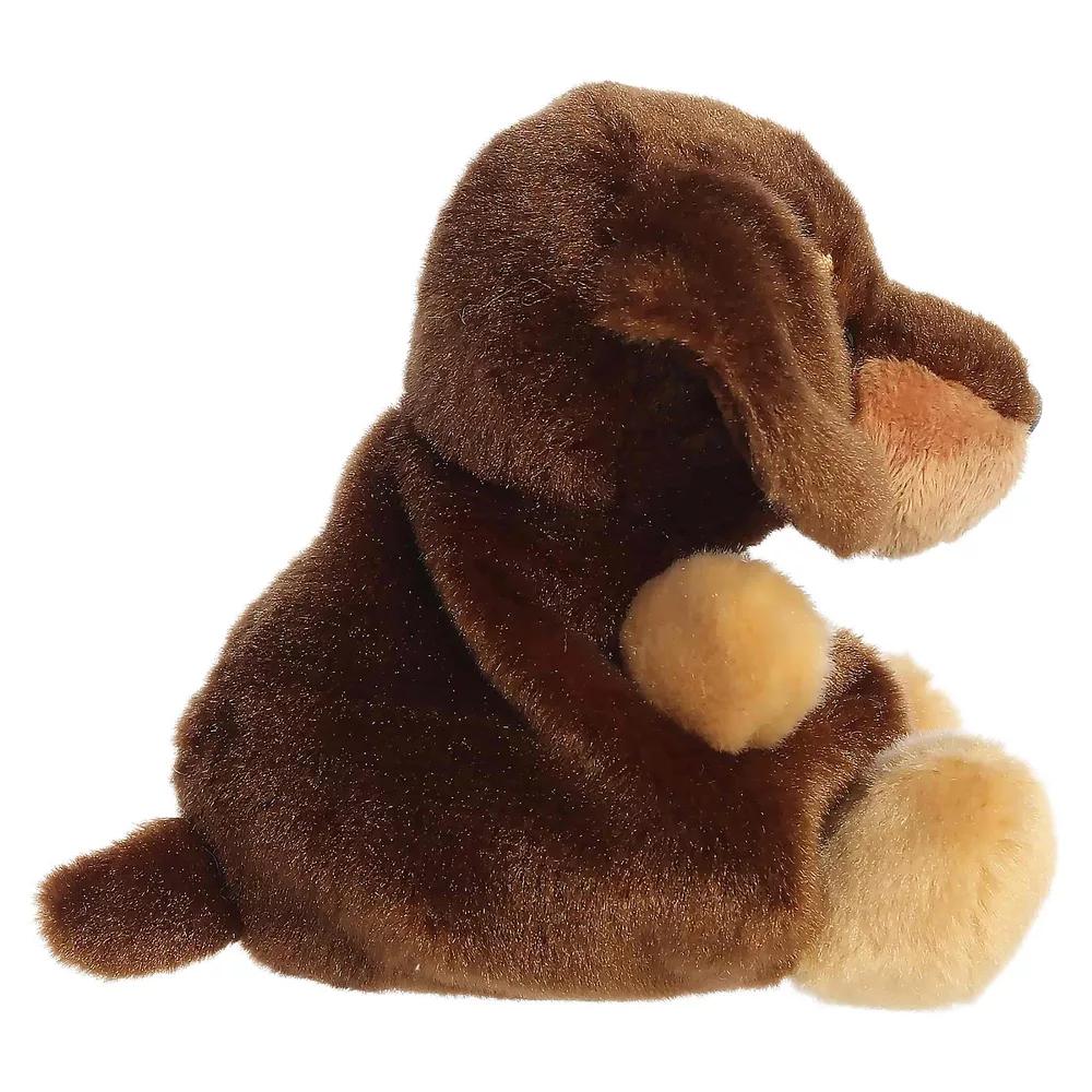 Mini Houdini Dachshund Palm Pals Adorable Stuffed Animal Brown 4.5" - Image 3