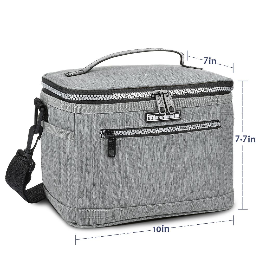 Small Insulated Lunch Bag for Men Women Kid, 7.8L Leakproof Thermal Reusable Lunch Cooler Tote Bag, Adult Insulated Lunch Box - Image 19