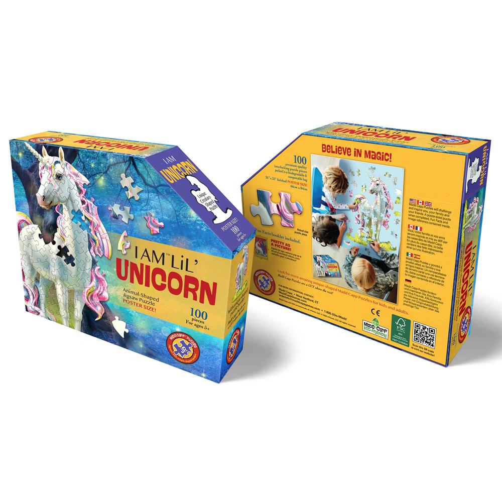 Madd Capp: I Am LiL' Unicorn - 100 Piece Puzzle - Kids Creature-26 X 33" - Image 7