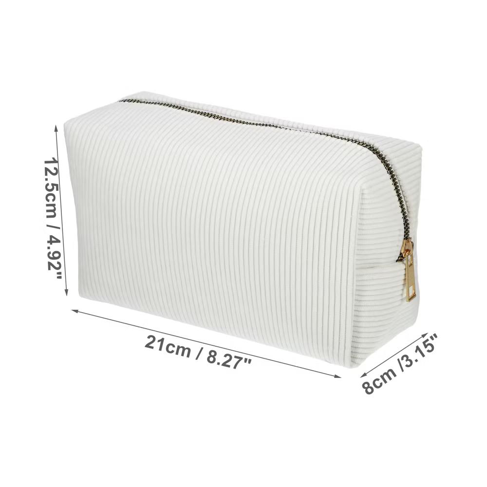 Durable Solid Color Cosmetic Bag 1 Pc - Image 22