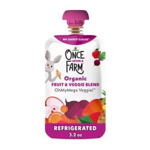 OhMyMegaVeggie Apple, Carrot, Beet Organic ' Snack - 3.2oz Pouch