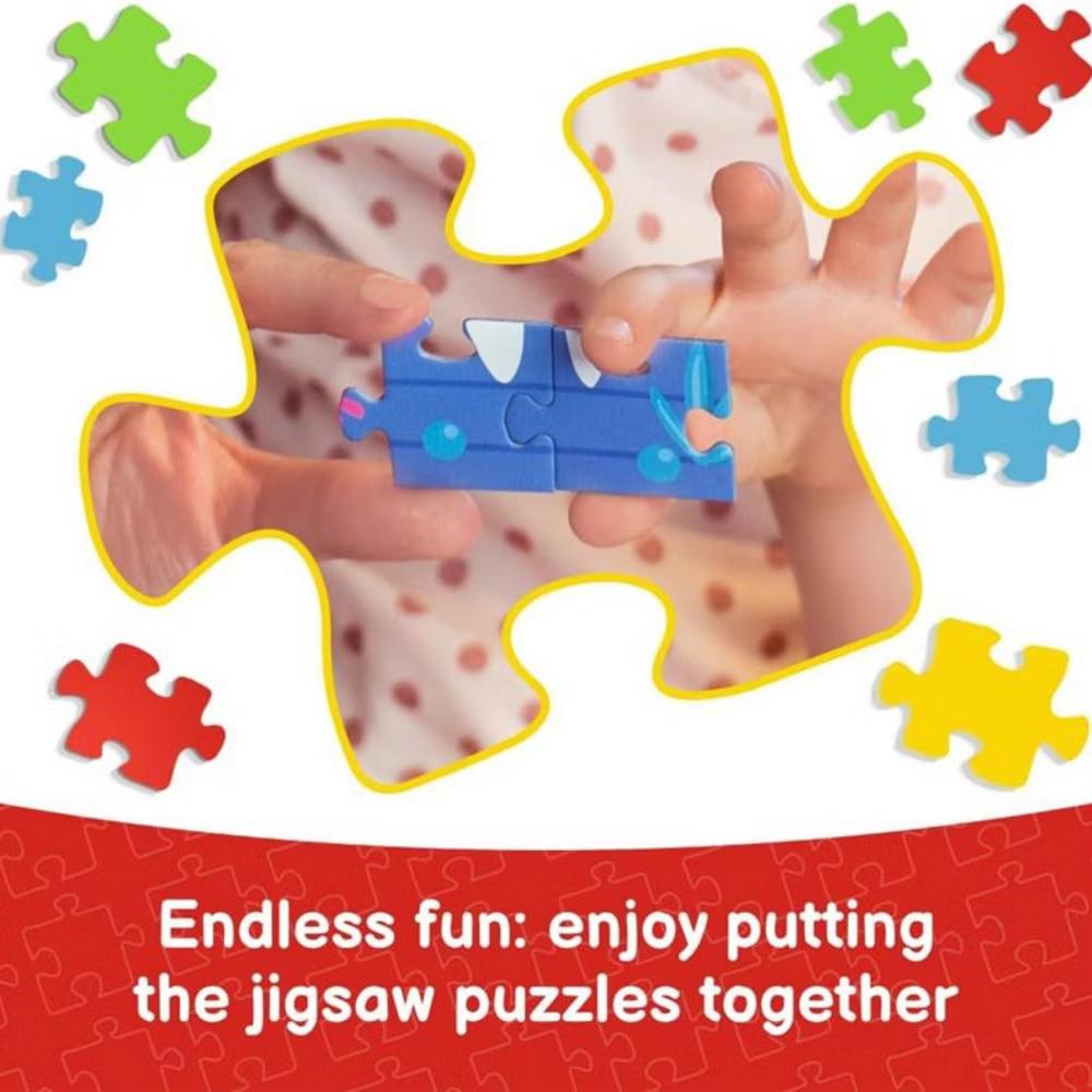 Preschool World Map with Animals 25 Piece Puzzle - Image 2