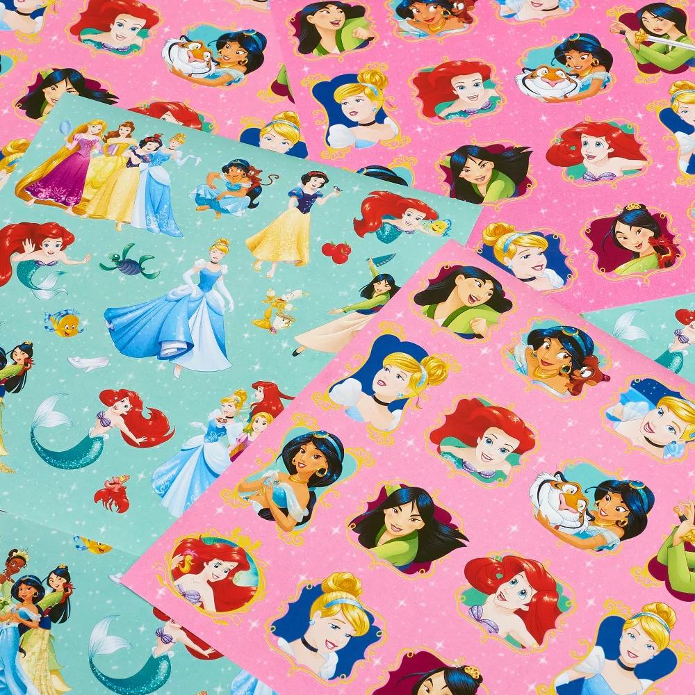 170ct 10 Sheets Princess Sticker Book For Kids' Cinderella and More - Image 3